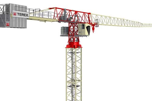 Terex CTT161B1-8 tower crane rental