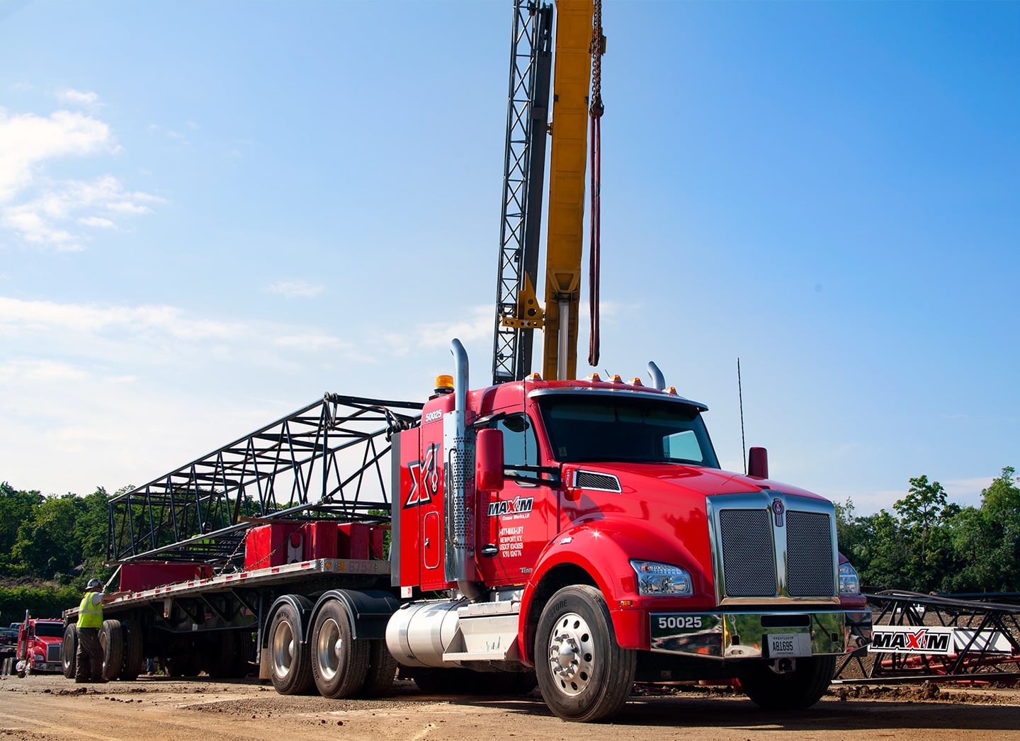 Maxim Continues to Invest in Transportation Fleet Maxim Crane