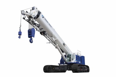 Heavy-duty crane machine for construction and industrial lifting tasks.