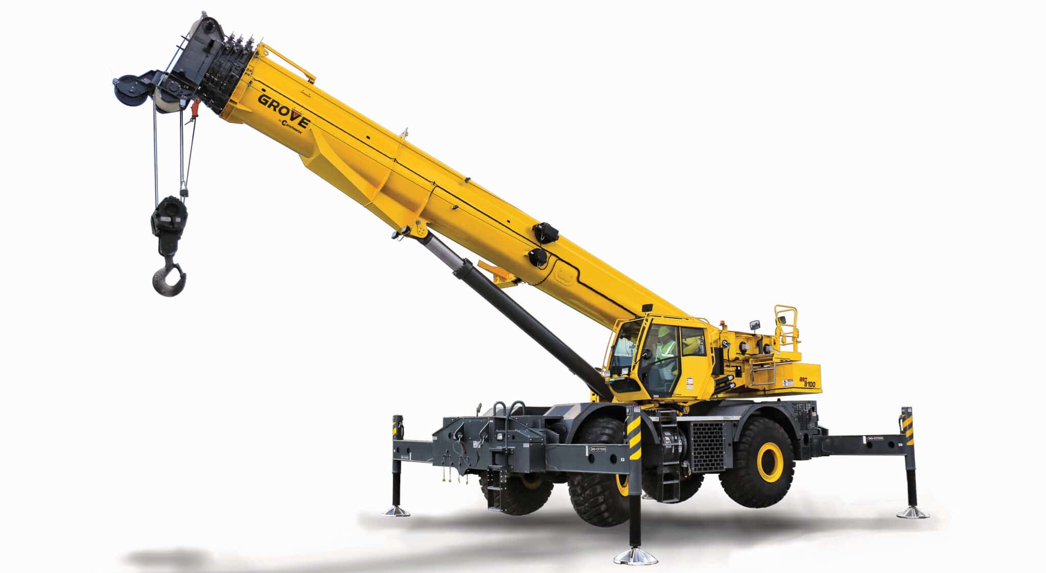 Grove GRT8100 rough terrain crane rental