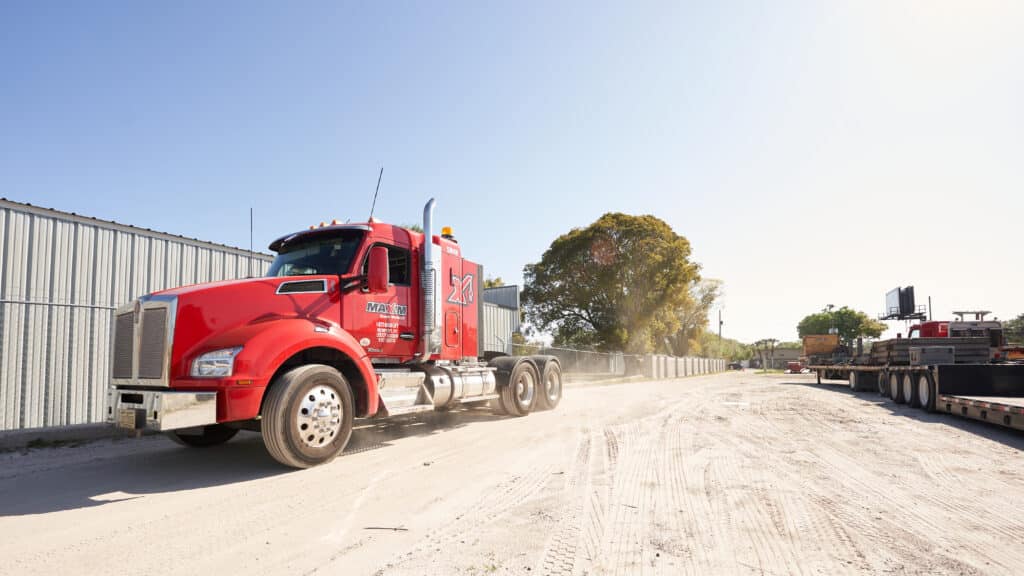 A Maxim truck used for heavy hauling