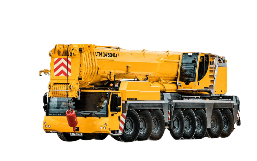 Liebherr LTM1450-8.1 all-terrain crane rental