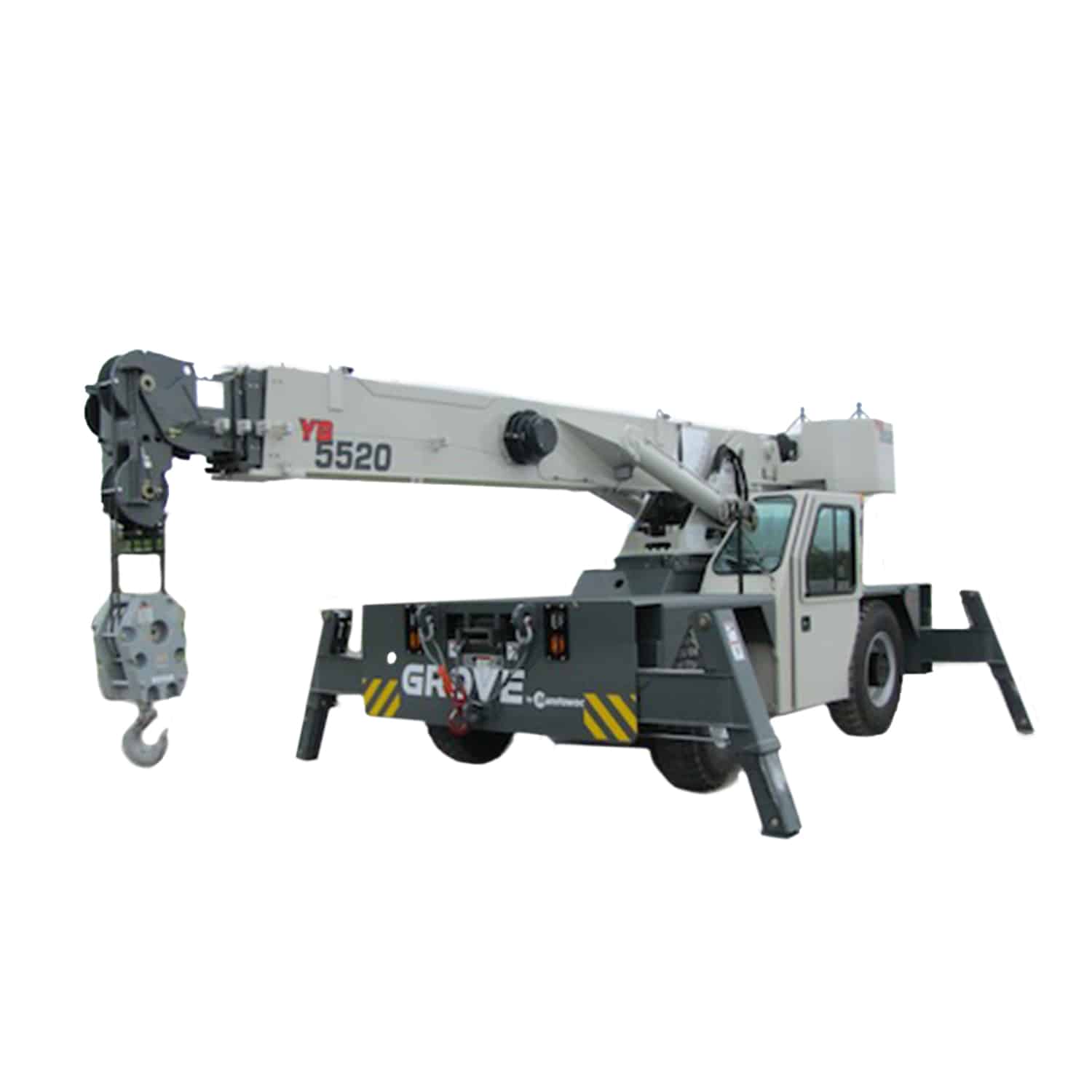 Grove 5520 crane for construction and heavy lifting operations.