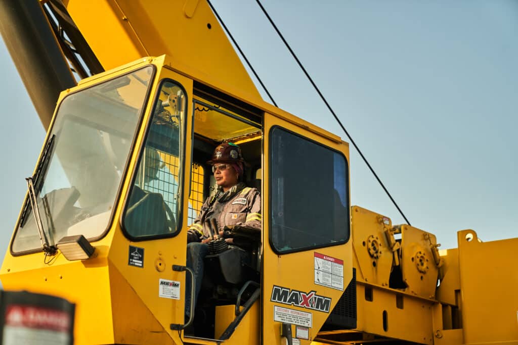 maxim crane operator