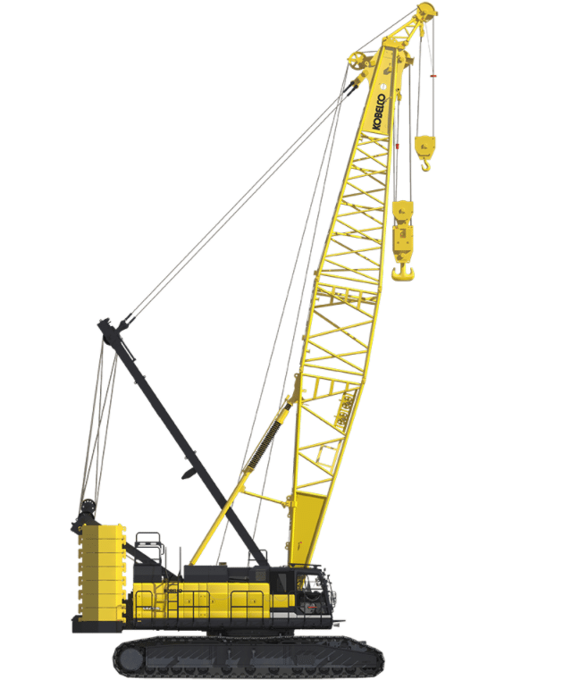 Crawler crane design showcasing heavy lifting capabilities and robust construction features.
