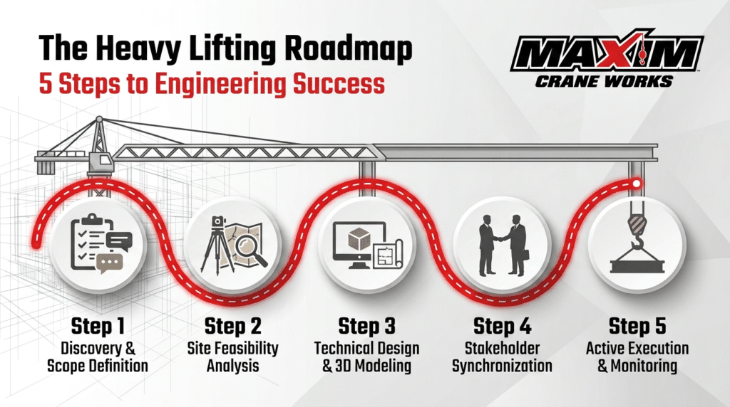 Five essential steps for heavy lifting engineering success and project execution.