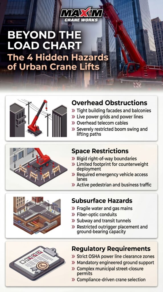 Explore the hidden hazards of urban crane lifts and enhance safety in construction.